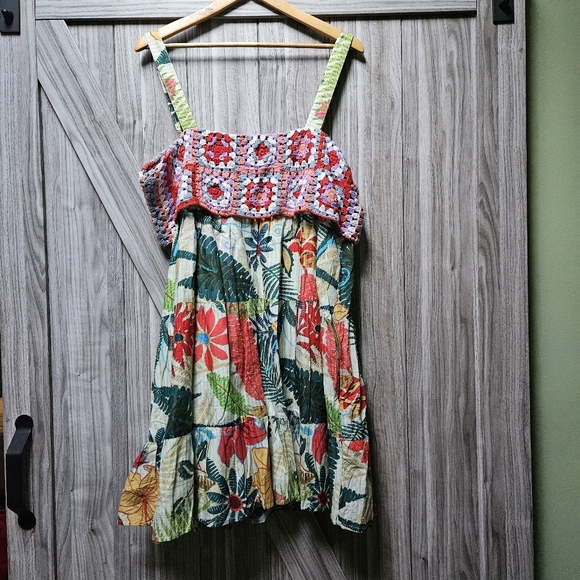 Farm Rio Crochet Mini Dress - Picture 13 of 16